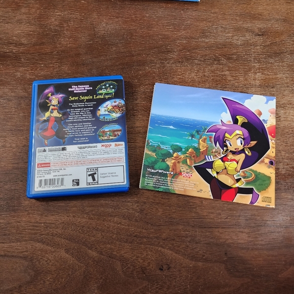 PSVita Shantae 1/2 half Genie Hero Risky Beats Edition Big Box Game CIB - Picture 2 of 9